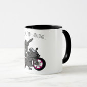 Mug Bien sûr, j'écoute... Drôle de moto (Devant droit)