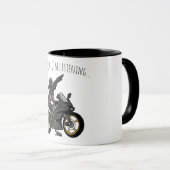 Mug Bien sûr, j'écoute... Drôle de moto (Devant droit)