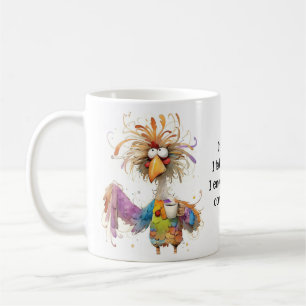 Mug Bien sûr que je me parle Coq Humoristique 