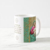 Mug Bienheureuse Mère tenant la Prière Jésus de l'Enfa (Devant droit)