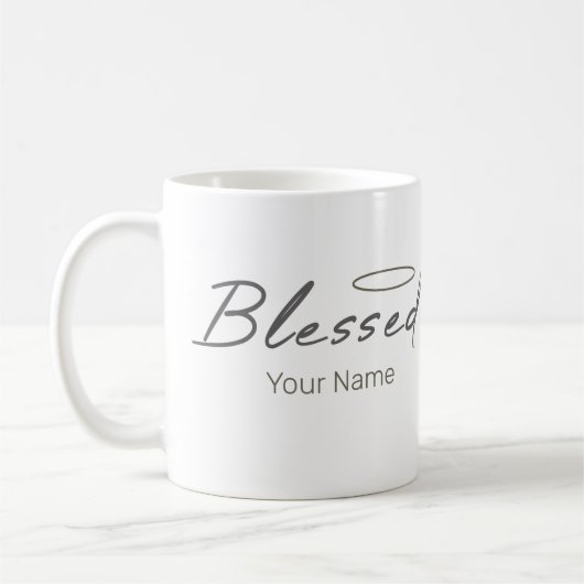 Mug Bienheureux Halo Conception Religieuse Pour Don Ch (Gauche)