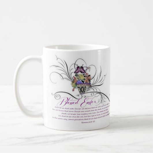 Mug Bienheureux Pâques (Gauche)