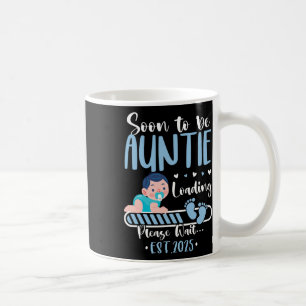 Mug Bientôt Être Tante 2025 Chargement Cute Ba