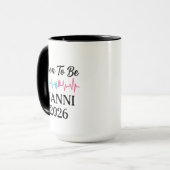 Mug Bientôt grand-mère 2026, NANNI, MIMI (Devant gauche)