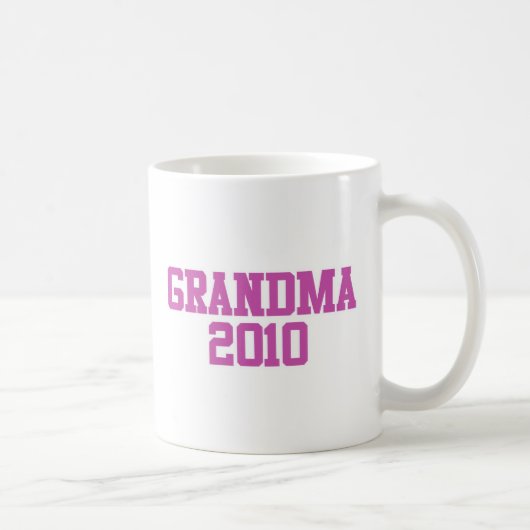 Mug Bientôt Grand-mère en 2010 (Droite)