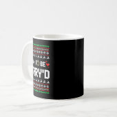 Mug Bientôt, Joyeux Noël Engagé Couple Matchi (Devant gauche)