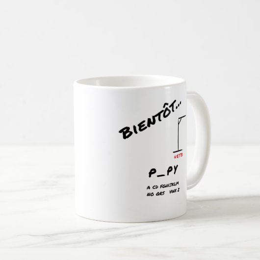 Mug Bientôt papy (Devant droit)