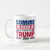 Mug Bientôt Trump Président 2024 (Gauche)