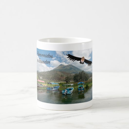 Mug Bienvenidos a Ecuador (Centre)