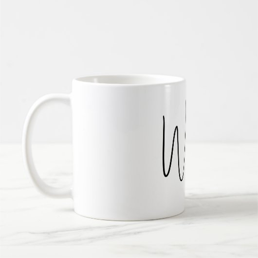 Mug Bienvenue (Gauche)