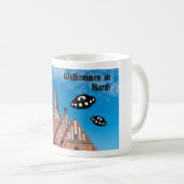Mug Bienvenue à Barth. Extra-terrestial visitors a (Devant droit)