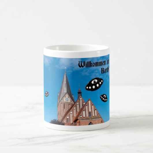 Mug Bienvenue à Barth. Extra-terrestial visitors a (Centre)