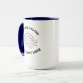 Mug Bienvenue à bord des coussins (Devant gauche)