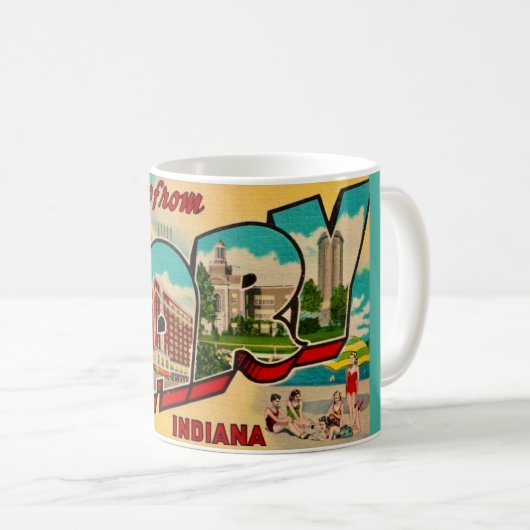 Mug Bienvenue à Gary Indiana (Devant droit)