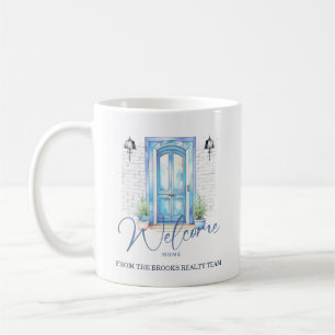 Mug "Bienvenue à la maison" Cadeau client immobilier
