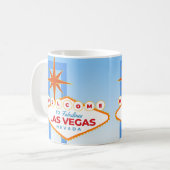 Mug Bienvenue à Las Vegas Nevada (Devant gauche)