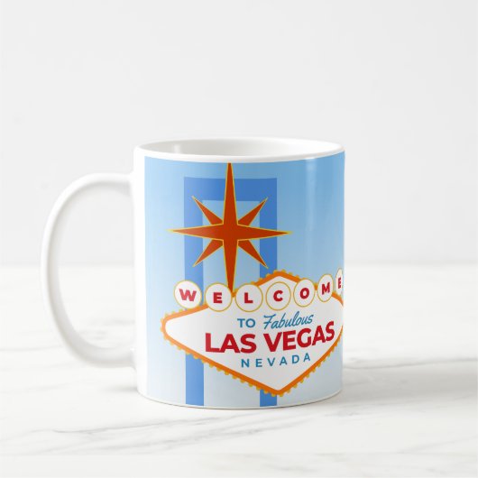Mug Bienvenue à Las Vegas Nevada (Gauche)