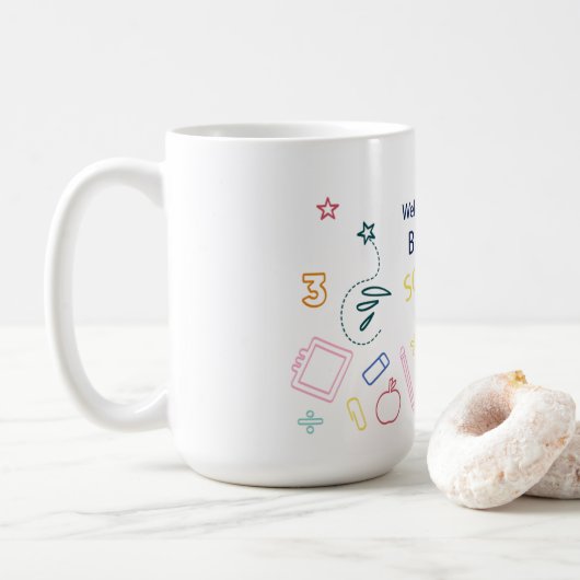 Mug Bienvenue À L'École (Avec donut)