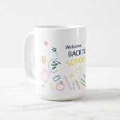 Mug Bienvenue À L'École (Devant gauche)