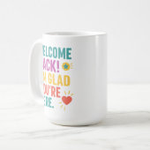 Mug Bienvenue À L'École, Cadeau Appréciation De L'Ense (Devant gauche)