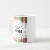 Mug Bienvenue À L'École Chemise, Premier Jour De L'Éco (Devant gauche)