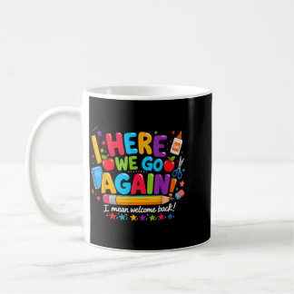 Mug Bienvenue à l'école, joyeux premier jour d'école