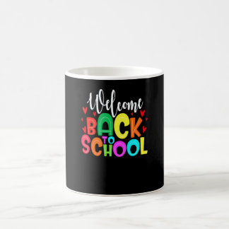 Mug Bienvenue à l'école, premier jour d'école, enseign