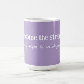 Mug Bienvenue à l'étranger (Centre)