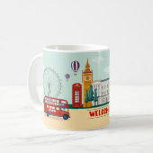 Mug Bienvenue à Londres (Devant gauche)