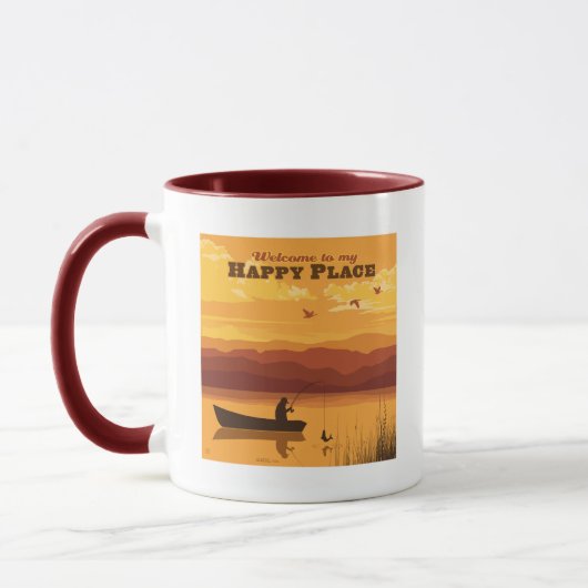Mug Bienvenue À Mon Happy Place (Gauche)