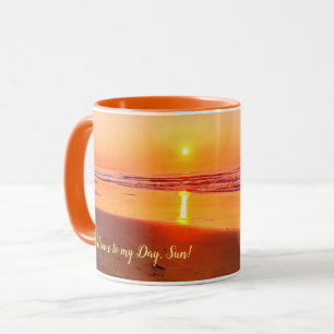 Mug Bienvenue à mon Jour, Sun ! (personnalisable )