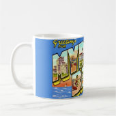 Mug Bienvenue à Myrtle Beach SC (Gauche)