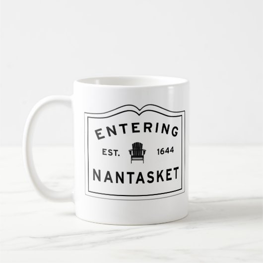 Mug Bienvenue à Nantasket (Gauche)
