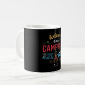 Mug Bienvenue à notre feu de camp (Devant gauche)