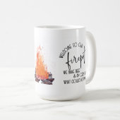 Mug Bienvenue à notre Firepit (Devant droit)
