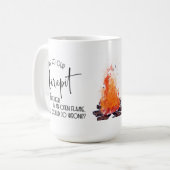 Mug Bienvenue à notre Firepit (Devant gauche)