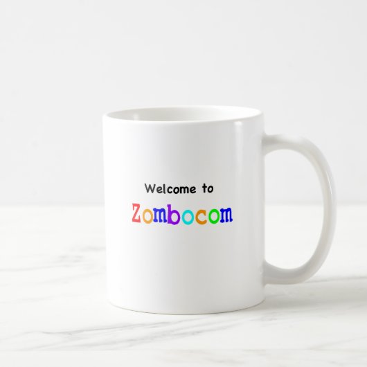 Mug Bienvenue à Zombocom (Droite)