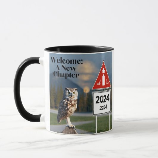 Mug Bienvenue au nouveau chapitre - 2024 (Gauche)