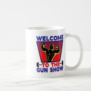 Mug Bienvenue Au Salon D'Armes À Feu Fitness Et Bodybu