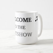 Mug Bienvenue au shitshow (Devant droit)
