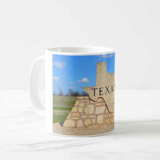 Mug Bienvenue au Texas (Devant gauche)