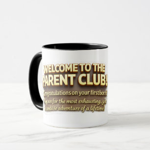 Mug Bienvenue dans le club des parents félicitations t