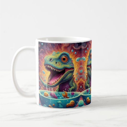Mug Bienvenue dans le monde magique de Dino Delights (Gauche)