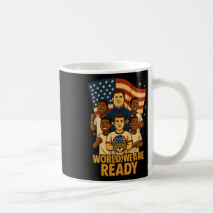 Mug Bienvenue dans le monde, nous sommes prêts pour le