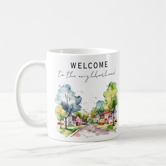 Mug Bienvenue dans le quartier (Gauche)