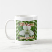Mug Bienvenue dans le quartier White Violet (Gauche)