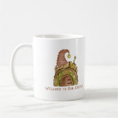Mug Bienvenue dans notre château sur un (Gauche)