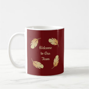 Mug Bienvenue dans notre équipe Business Nouveau jeton