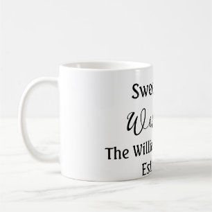 Mug Bienvenue douce maison ajouter nom de famille anné