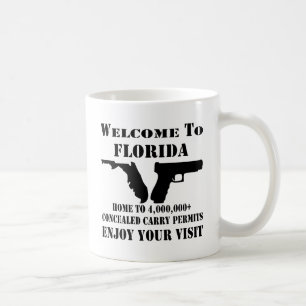 Mug Bienvenue En Floride Accueil À Plus De 4.000.000 P